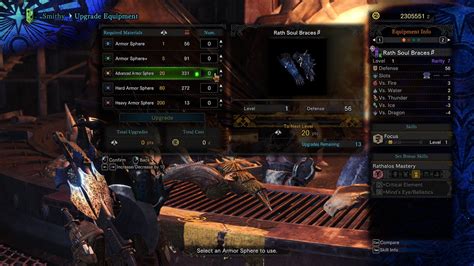 mhw augment equipment